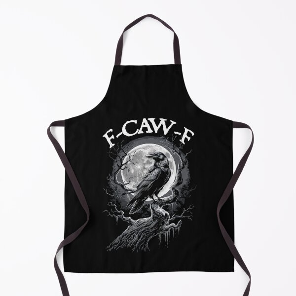 Item preview, F Caw F Funny Black Bird Black Crow designed and sold by FantasyFablesC.