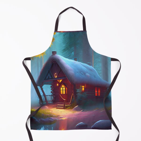 Item preview, A Cabin in the Forest designed and sold by MARIALOSA P.