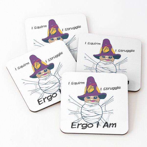 Item preview, I Squirm I struggle Ergo I Am designed and sold by OddityDesign.