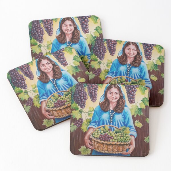 Item preview, Girl with grapes designed and sold by Evone.