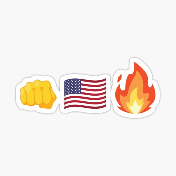 Item preview, Fist Flag Fire designed and sold by The Fonsecastein Shop.