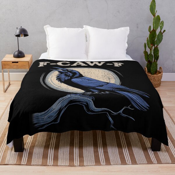 Item preview, Funny Black Crow F Caw F Crow Lover designed and sold by FantasyFablesC.