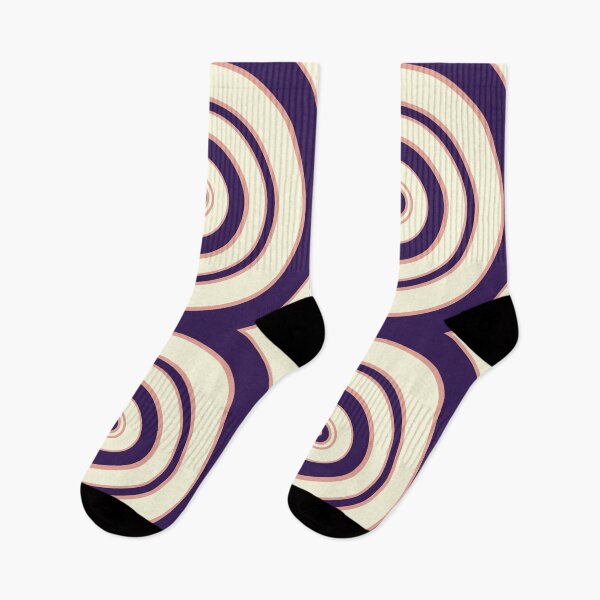 Item preview, Purple, Pale Pink and Creme Colored Concentric Circles designed and sold by KaSaPo.