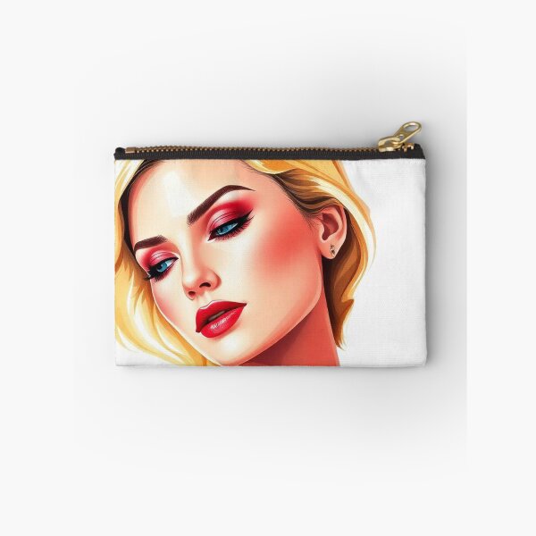 Item preview, f A Beautiful 40s Art Deco Style portrat of a blonde pretty starlet girl designed and sold by Vintage Designs +.