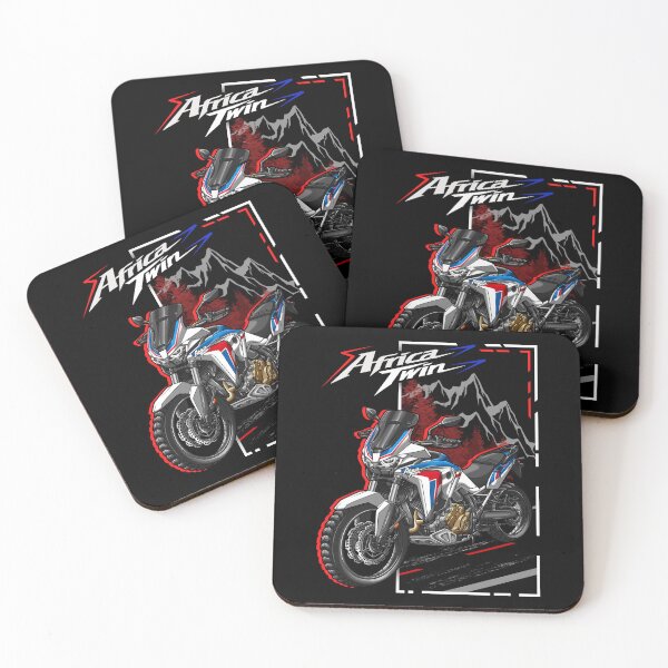 Item preview, Honda CRF1100L Africa Twin 2021 (Pearl Glare White Tricolour) for Motorcycle Riders designed and sold by MotoApparelHub.