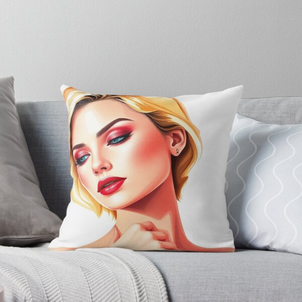 Item preview, f A Beautiful 40s Art Deco Style portrat of a blonde pretty starlet girl designed and sold by Vintage Designs +.