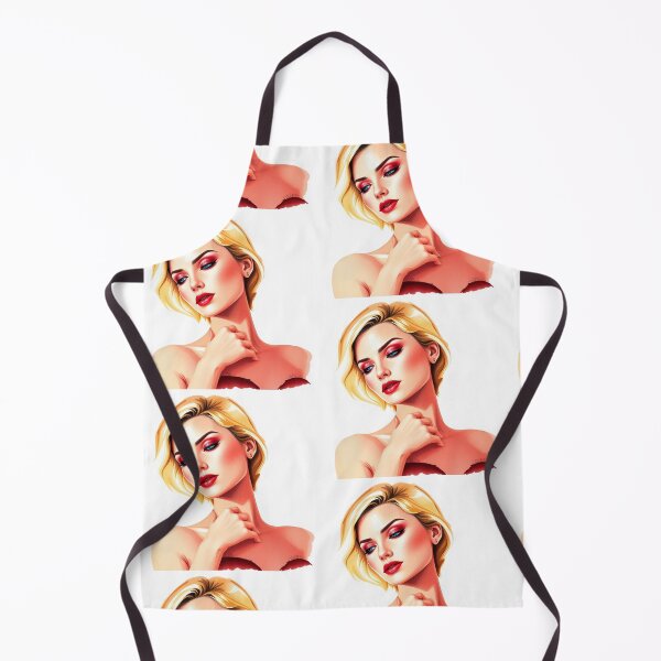 Item preview, f A Beautiful 40s Art Deco Style portrat of a blonde pretty starlet girl designed and sold by Vintage Designs +.