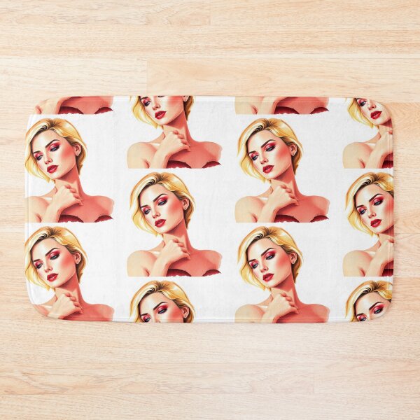 Item preview, f A Beautiful 40s Art Deco Style portrat of a blonde pretty starlet girl designed and sold by Vintage Designs +.
