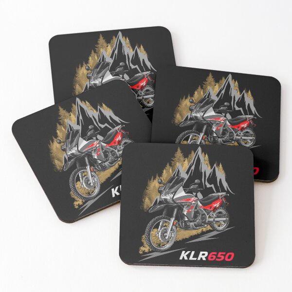 Item preview, Kawasaki KLR650 2008 (Sunbeam Red) for Motorcycle Riders designed and sold by MotoApparelHub.