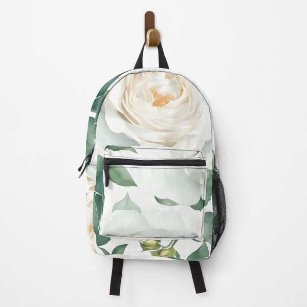 Item preview, Beautiful White Rose flower pattern designed and sold by Canvas-Whispers.