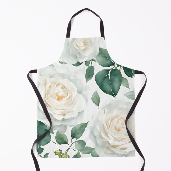 Item preview, Beautiful White Rose flower pattern designed and sold by Canvas-Whispers.