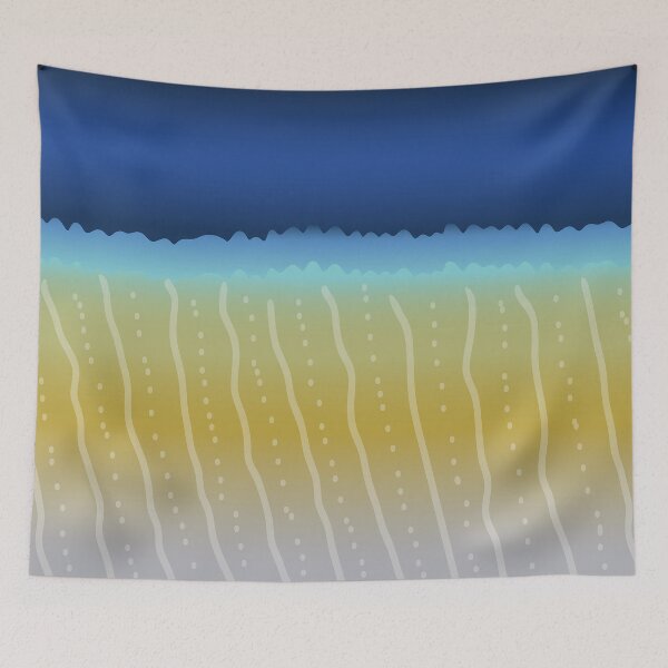 Item preview, Yellowfin Tuna Skin Pattern Fishing Design designed and sold by BikeVoucherJr.