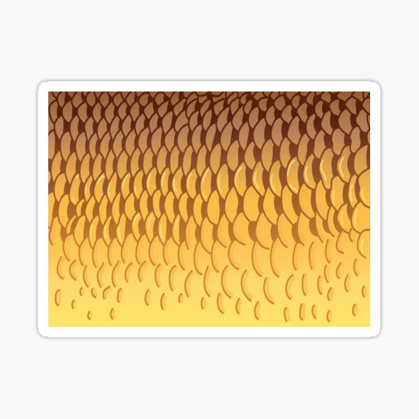 Item preview, Carp Skin Pattern Fishing Design designed and sold by BikeVoucherJr.