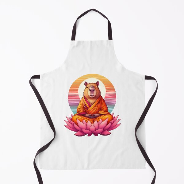 Item preview, Meditating Capybara designed and sold by wuttichaikml.