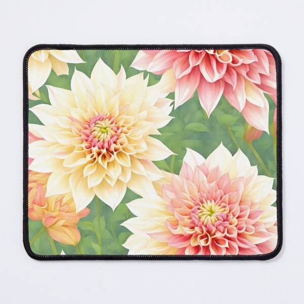 Item preview, Beautiful Dahlia Flower Pattern designed and sold by Canvas-Whispers.