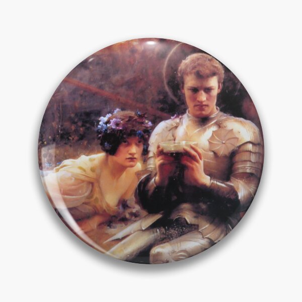 Item preview,  Percival with the Grail Cup - Hacker Arthur designed and sold by Vintage Designs +.