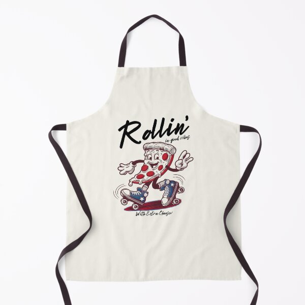 Item preview, Pizza Skater - Rollin' In Good Vibes With Extra Cheese designed and sold by The magic  Yellow bus.