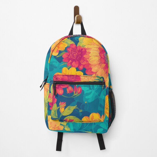 Item preview, Colorful Mixed Flower Pattern designed and sold by Canvas-Whispers.