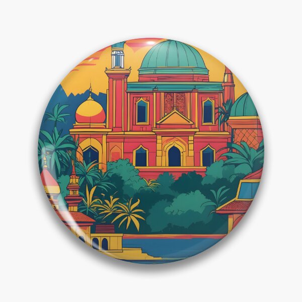 Item preview, Banda Aceh Indonesia Vintage Travel Tourism designed and sold by TravelersGems.