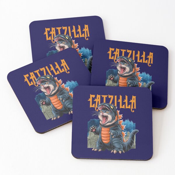 Item preview, Catzilla Goes Rampage designed and sold by The magic  Yellow bus.