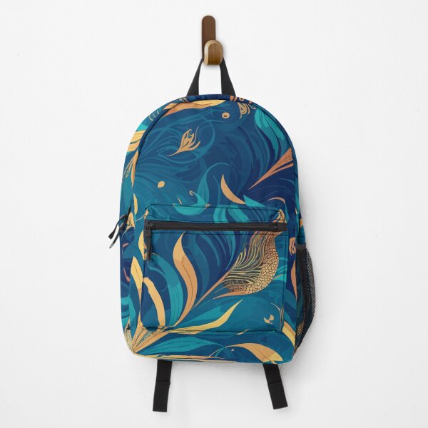 Item preview, Beautiful Abstract Peacock Feather Pattern designed and sold by Canvas-Whispers.