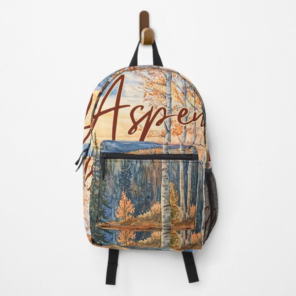 Item preview, Aspen Colorado Watercolor Travel Art designed and sold by TuncGK.