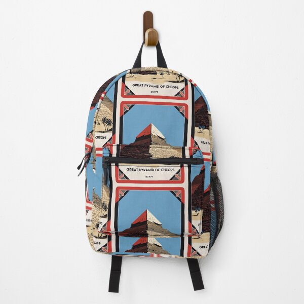 Item preview, Great Pyramid of Cheops Egypt Vintage Travel Tourism designed and sold by TravelersGems.