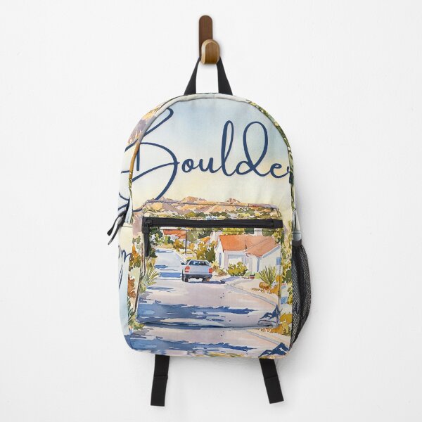 Item preview, Boulder Colorado Scenic Mountain Poster designed and sold by TuncGK.