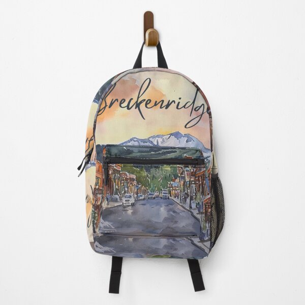 Item preview, Breckenridge Colorado Vintage Ski Town Print designed and sold by TuncGK.