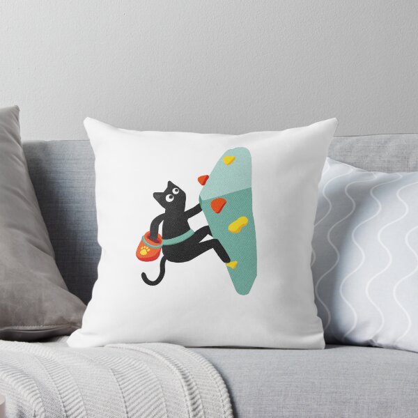 Item preview, Cute Cat Bouldering  designed and sold by studio_dazs.