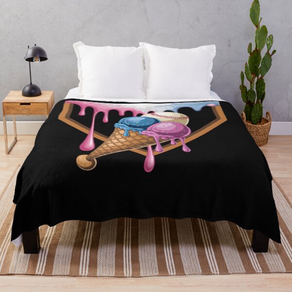 Item preview, Baseball Ice Cream Dripping Baseball Home Plate Drip designed and sold by clothesy7.