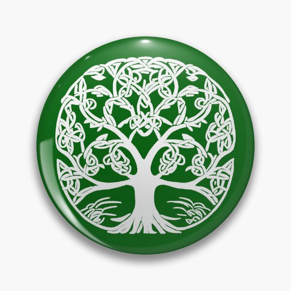 Item preview, Celtic Knot Tree of Life in White designed and sold by Marymarice.