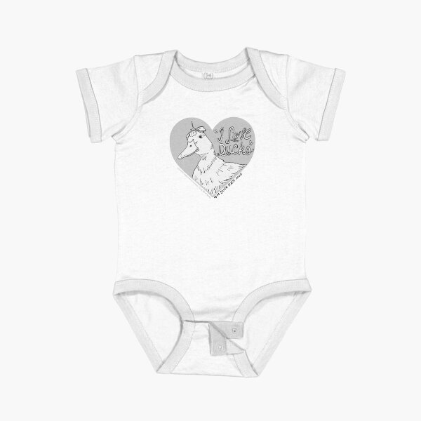 Item preview, I <3 Ducks 2025 b&w designed and sold by Tompkins4H.