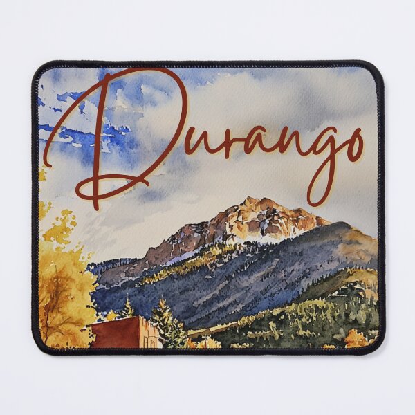 Item preview, Durango Colorado Historic Mountain Town Art designed and sold by TuncGK.