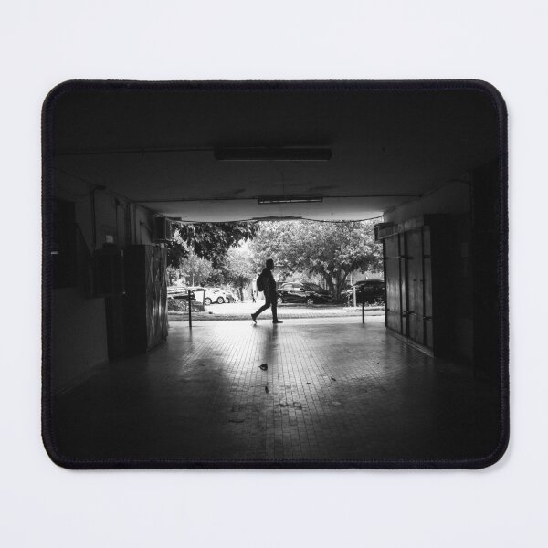 Item preview, man walking in black and white designed and sold by felipequeiroz.