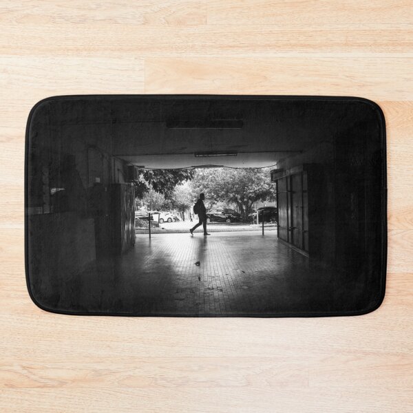 Item preview, man walking in black and white designed and sold by felipequeiroz.
