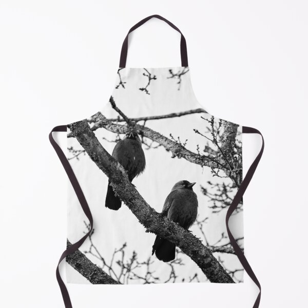 Item preview, Two and a tree. Western jackdaw bw designed and sold by Jouko Lehto Photography.