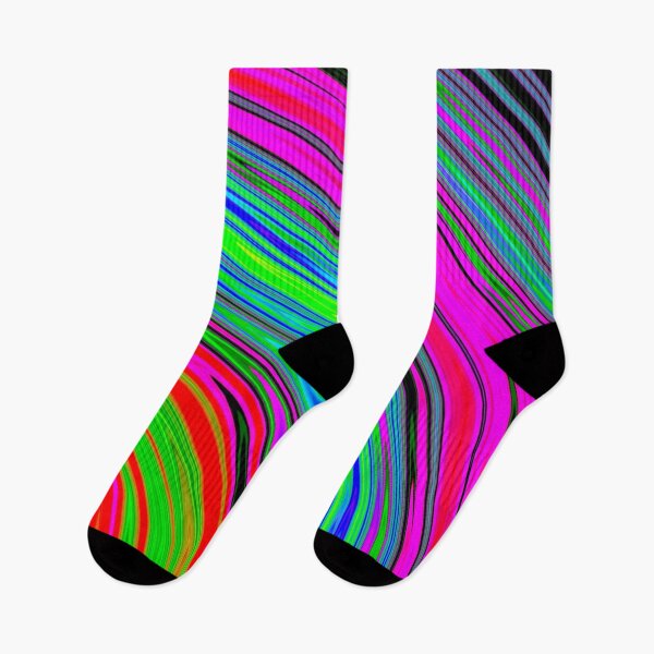 Item preview, Colorful Vibrant Curved Stripes designed and sold by KaSaPo.
