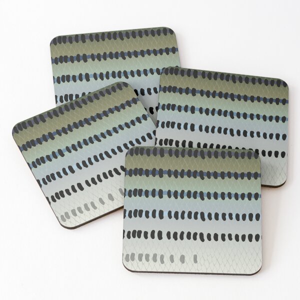 Item preview, Striper Striped Bass Pattern Fishing Design designed and sold by BikeVoucherJr.