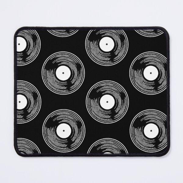 Item preview, Vinyl Record distressed in black and white designed and sold by Jdawnink.