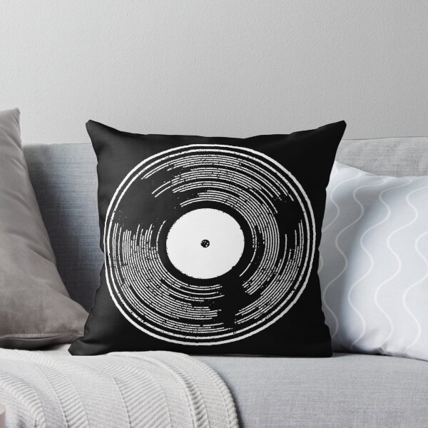 Item preview, Vinyl Record distressed in black and white designed and sold by Jdawnink.