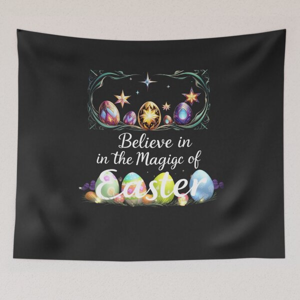 Item preview, BELIEVE IN THE MAGIC OF EASTER | Unique T-shirt For Spring Vibes designed and sold by Mikel-empire.