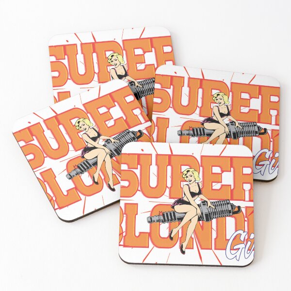 Item preview, SUPER BLONDE GIRL designed and sold by BrewsterClub.