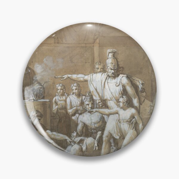Item preview, Hannibal Swearing Eternal Enmity toward Rome, c. 1808. France, 19th century designed and sold by Vintage Designs +.