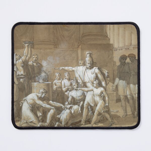 Item preview, Hannibal Swearing Eternal Enmity toward Rome, c. 1808. France, 19th century designed and sold by Vintage Designs +.