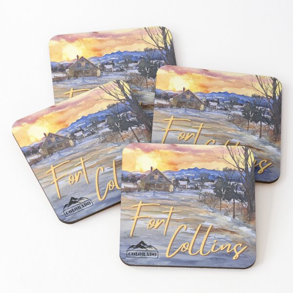 Item preview, Fort Collins Colorado Lakeside Sunset Print designed and sold by TuncGK.