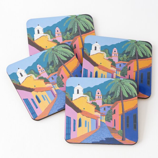 Item preview, Mountain Town in Colombia designed and sold by GalleryOXO.