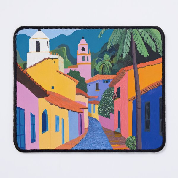 Item preview, Mountain Town in Colombia designed and sold by GalleryOXO.