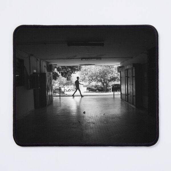 Item preview, man walking in black and white 3 designed and sold by felipequeiroz.
