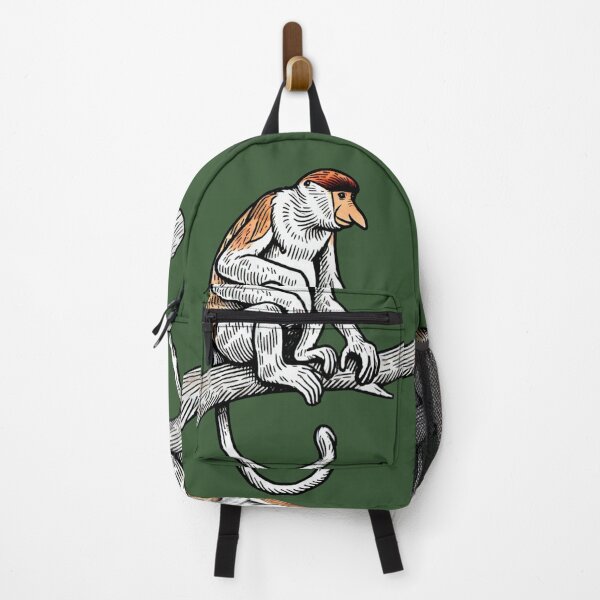 Item preview, Sunda proboscis monkey designed and sold by Wild-way Art.